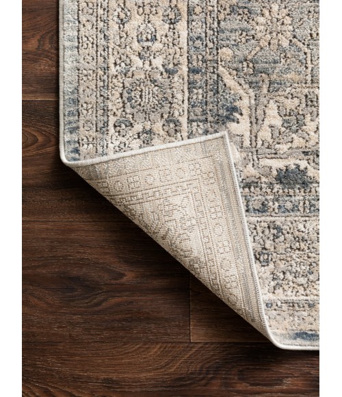Loloi Teagan Sky / Natural TEA-04 18 in. X 18 in. Sample Rug