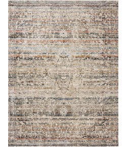 Loloi Theia THE-03 TAUPE / MULTI Area Rug 2 ft. 10 in. X 12 ft. 6 in. Rectangle