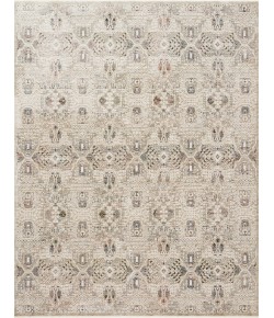 Loloi Theia THE-06 GRANITE / IVORY Area Rug 7 ft. 10 in. X 7 ft. 10 in. Round