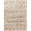 Loloi Theia Natural / Rust THE-07 18 in. X 18 in. Sample Rug