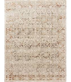 Loloi Theia THE-07 NATURAL / RUST Area Rug 7 ft. 10 in. X 7 ft. 10 in. Round