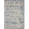 Loloi Theory THY-02 Ivory / Blue Area Rug 2 ft. 7 in. X 10 ft. 10 in. Rectangle