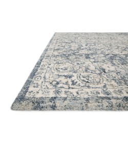 Loloi Theory THY-02 Ivory / Blue Area Rug 5 ft. 3 in. X 7 ft. 8 in. Rectangle