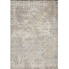 Loloi Theory THY-05 Grey / Sand Area Rug 2 ft. 7 in. X 10 ft. 10 in. Rectangle