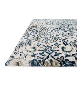 Loloi Torrance TC-02 IVORY / INDIGO Area Rug 2 ft. 7 in. X 4 ft. Rectangle