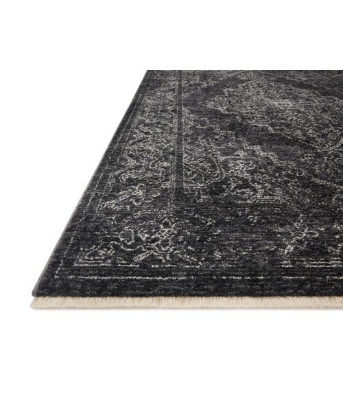 Loloi II Vance VAN-03 Charcoal / Dove 2'-7" x 10'-0" Area Rug