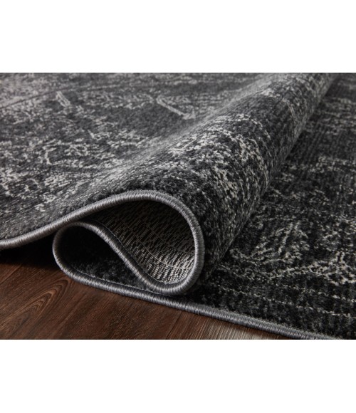 Loloi II Vance VAN-03 Charcoal / Dove 2'-7" x 10'-0" Area Rug