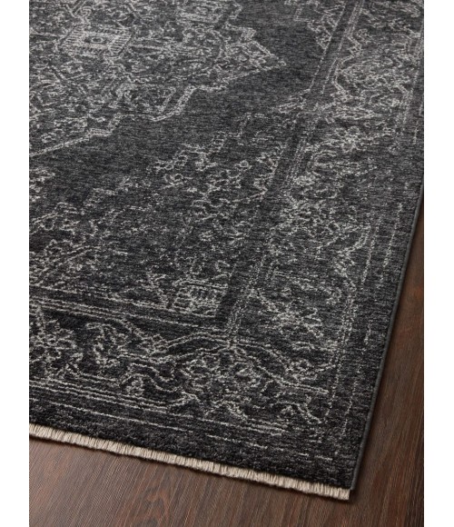 Loloi II Vance VAN-03 Charcoal / Dove 2'-7" x 10'-0" Area Rug