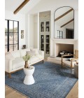 Loloi II Vance VAN-03 Denim / Dove 2'-7" x 10'-0" Area Rug