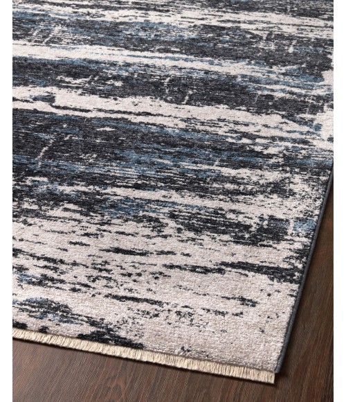 Vance Area Rug Loloi II Vance VAN-04 Charcoal / Dove 5'-3" x 7'-9" Area Rug