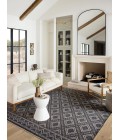 Vance Area Rug Loloi II Vance VAN-05 Charcoal / Dove 11'-6" x 15'-7" Area Rug