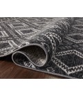 Vance Area Rug Loloi II Vance VAN-05 Charcoal / Dove 11'-6" x 15'-7" Area Rug