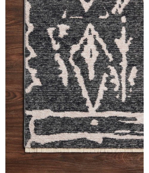Vance Area Rug Loloi II Vance VAN-07 Charcoal / Dove 2'-3" x 3'-10" Area Rug