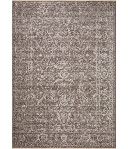 Vance Area Rug Loloi II Vance VAN-08 Taupe / Dove 5'-3" x 7'-9" Area Rug