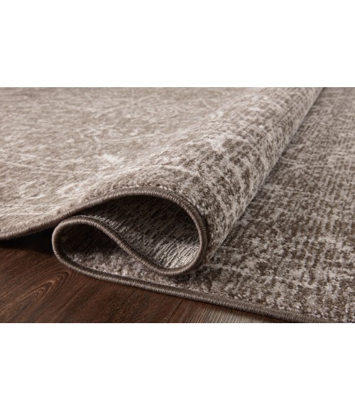 Vance Area Rug Loloi II Vance VAN-08 Taupe / Dove 5'-3" x 7'-9" Area Rug