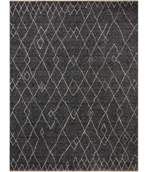 Vance Area Rug Loloi II Vance VAN-11 Charcoal / Dove 2'-3" x 3'-10" Area Rug