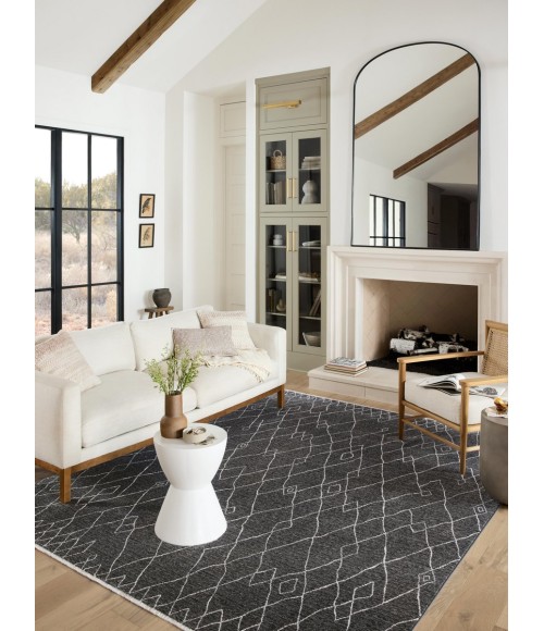 Vance Area Rug Loloi II Vance VAN-11 Charcoal / Dove 2'-3" x 3'-10" Area Rug