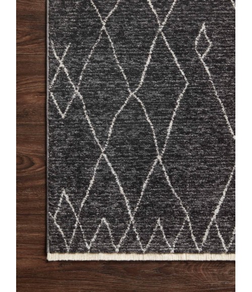 Vance Area Rug Loloi II Vance VAN-11 Charcoal / Dove 2'-3" x 3'-10" Area Rug