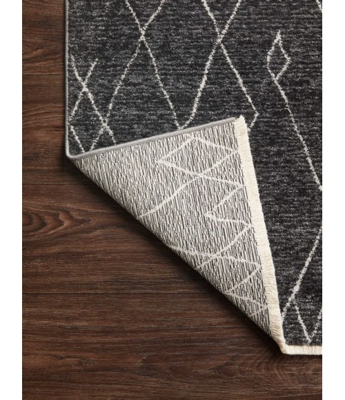 Vance Area Rug Loloi II Vance VAN-11 Charcoal / Dove 2'-3" x 3'-10" Area Rug