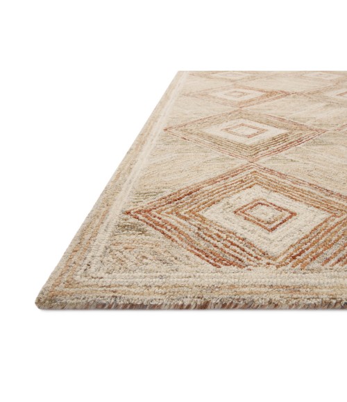 Loloi Varena Sand / clay Rug VAR-01 8 ft. 6 in. X 11 ft. 6 in. Rectangle - Rugs Town Loloi Varena Sand / clay VAR-01 8 ft. 6 in. X 11 ft. 6 in. Rectangle Rug