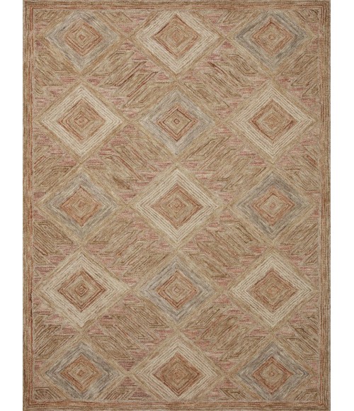 Loloi Varena Berry / Multi Rug VAR-02 2 ft. 3 in. X 3 ft. 9 in. Rectangle - Rugs Town Loloi Varena Berry / Multi VAR-02 2 ft. 3 in. X 3 ft. 9 in. Rectangle Rug
