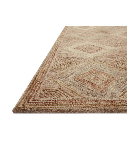 Loloi Varena Berry / Multi Rug VAR-02 2 ft. 3 in. X 3 ft. 9 in. Rectangle - Rugs Town Loloi Varena Berry / Multi VAR-02 2 ft. 3 in. X 3 ft. 9 in. Rectangle Rug