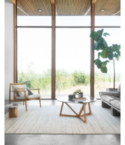 Loloi Vaughn VG-01 IVORY Area Rug 18 in. X 18 in. Sample