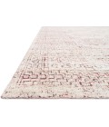 Loloi Vestige White / Berry VQ-01 4ft. X 6ft. Rect. Rug