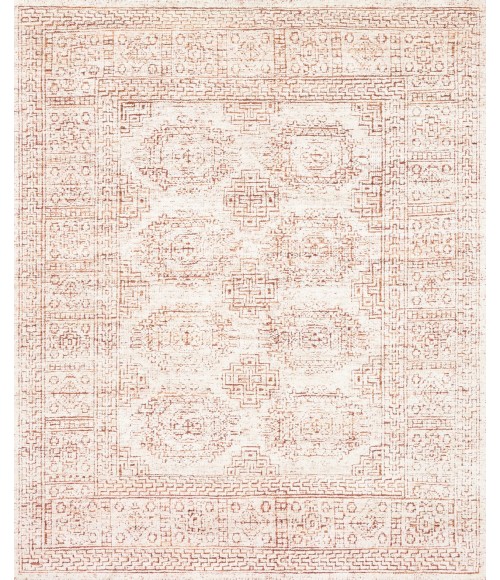 Loloi Vestige White / Persimmon VQ-01 4ft. X 6ft. Rect. Rug