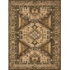 Loloi Victoria VK-07 WALNUT / BEIGE Area Rug 18 in. X 18 in. Sample
