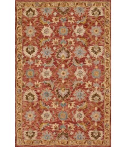 Loloi Victoria Terracotta / Gold VK-09 18 in. X 18 in. Sample Rug