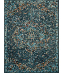 Loloi Victoria Teal / Multi VK-15 3 ft. 6 in. X 5 ft. 6 in. Rectangle Rug