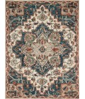 Loloi Victoria Blue / Red VK-16 7 ft. 9 in. X 9 ft. 9 in. Rectangle Rug