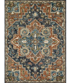 Loloi Victoria Rust / Multi VK-16 3 ft. 6 in. X 5 ft. 6 in. Rectangle Rug