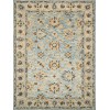 Loloi Victoria VK-18 LT. BLUE / NATURAL Area Rug 18 in. X 18 in. Sample