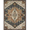 Loloi Victoria VK-19 BLUE / MULTI Area Rug 18 in. X 18 in. Sample