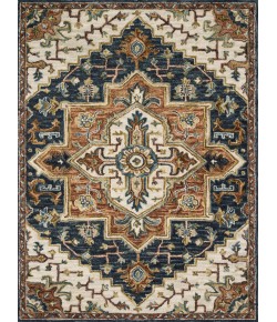Loloi Victoria Blue / Multi VK-19 3 ft. 6 in. X 5 ft. 6 in. Rectangle Rug