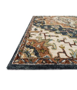 Loloi Victoria Blue / Multi VK-19 3 ft. 6 in. X 5 ft. 6 in. Rectangle Rug