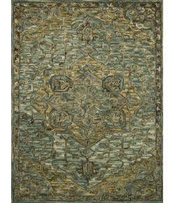 Loloi Victoria VK-20 GREEN / TOBACCO Area Rug 2 ft. 6 in. X 7 ft. 6 in. Rectangle
