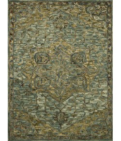 Loloi Victoria VK-20 GREEN / TOBACCO Area Rug 2 ft. 6 in. X 7 ft. 6 in. Rectangle