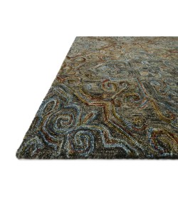 Loloi Victoria VK-21 black / MULTI Area Rug 9 ft. 3 in. X 13 ft. Rectangle