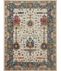 Loloi Victoria Ivory / Sky Rug VK-23 5 ft. X 7 ft. 6 in. Rectangle - Rugs Town Loloi Victoria Ivory / Sky VK-23 5 ft. X 7 ft. 6 in. Rectangle Rug