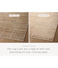 Loloi Wade Clay / Silver WAE-03 5 ft. 3 in. X 7 ft. 9 in. Rectangle Rug