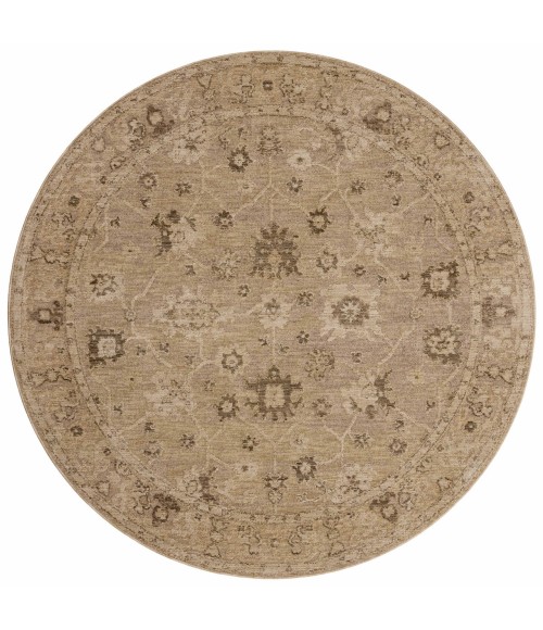 Loloi Willa Taupe / Natural WIA-02 5ft.-3in. X 5ft.-3in. Round Rug