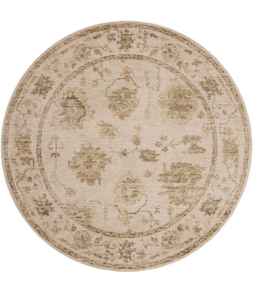 Loloi Willa Fog / Natural WIA-04 5ft.-3in. X 5ft.-3in. Round Rug