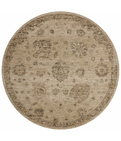 Loloi Willa Wheat / Multi WIA-05 5ft.-3in. X 5ft.-3in. Round Rug