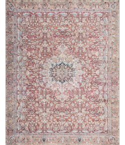 Loloi Wynter WYN-05 Tomato / Teal Area Rug 2 ft. 6 in. X 9 ft. 6 in. Rectangle