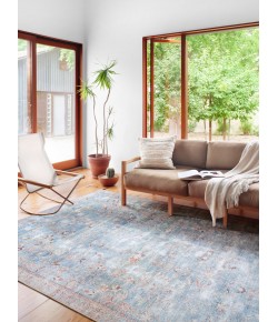 Loloi Wynter WYN-06 Teal / Multi Area Rug 2 ft. 6 in. X 9 ft. 6 in. Rectangle