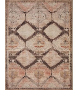 Loloi Wynter WYN-08 GRAPHITE / BLUSH Area Rug 2 ft. 6 in. X 9 ft. 6 in. Rectangle
