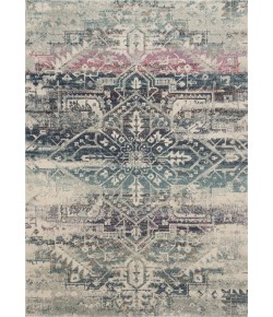 Loloi Zehla ZL-01 MIDNIGHT / MULTI Area Rug 18 in. X 18 in. Sample